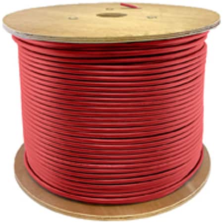 Add-On Addon 1,000Ft Cat6A Stp 24Awg Solid Plenum Red Patch Cable ADD-CAT6A1KSP-RED